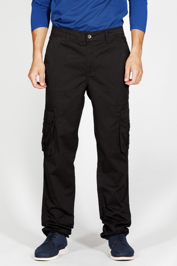 HLAČE M S B21KMH11 CRNA