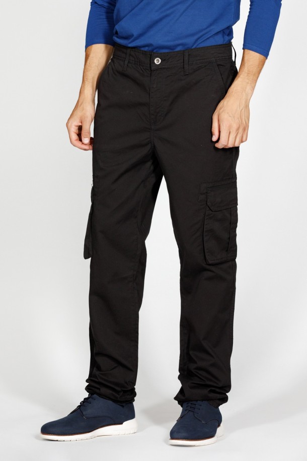 HLAČE M S B21KMH11 CRNA