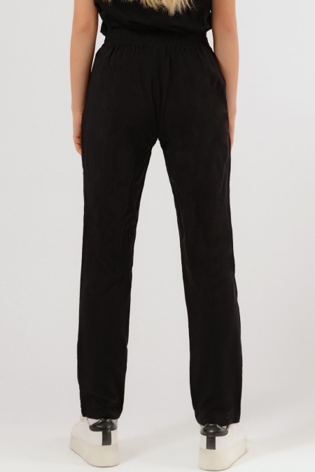 HLAČE Ž K CRNA A22POZH306-C