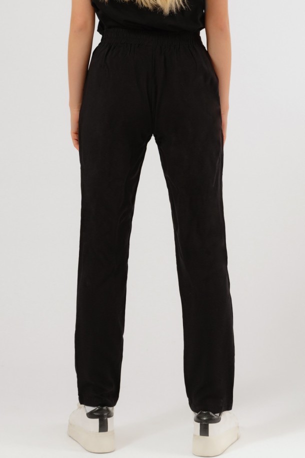 HLAČE Ž K CRNA A22POZH306-C