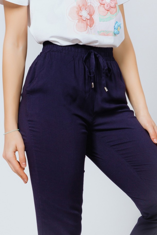 HLAČE Ž K PLAVA A22POZH306-P