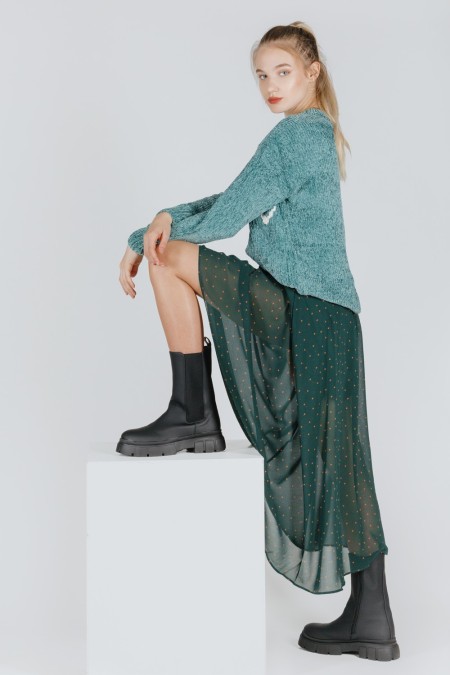 ČIZMA Ž.I. B219918 -CRNA