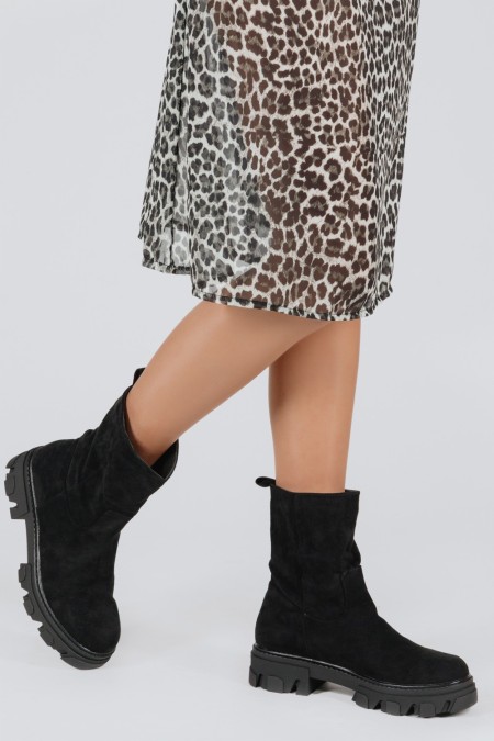 ČIZMA Ž.I. B21HJ20-250F CRNA