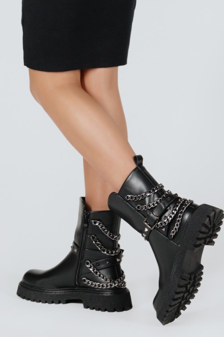 ČIZMA Ž.I. B216919-1 CRNA