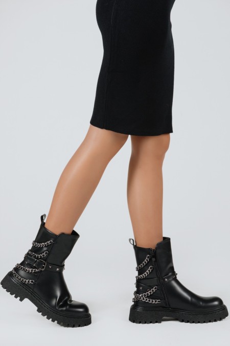 ČIZMA Ž.I. B216919-1 CRNA