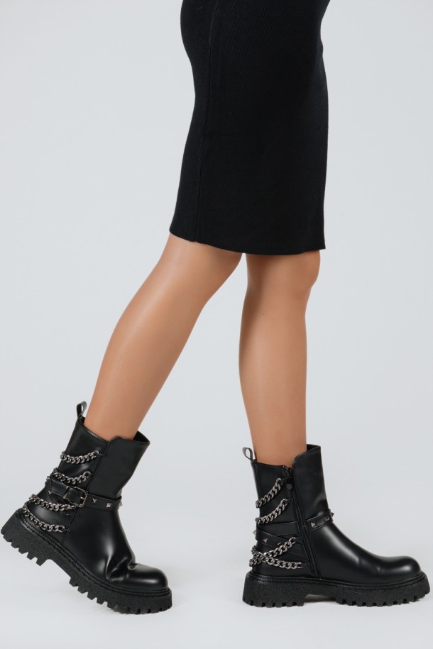 ČIZMA Ž.I. B216919-1 CRNA