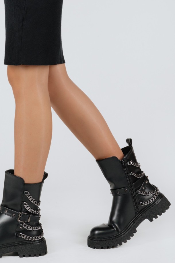 ČIZMA Ž.I. B216919-1 CRNA