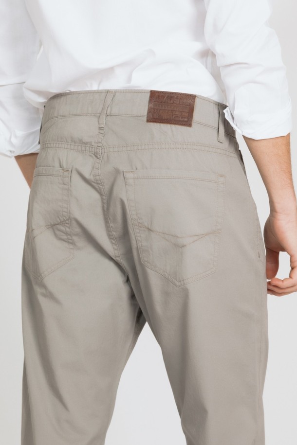 HLAČE M S A22KMH8 KAKI