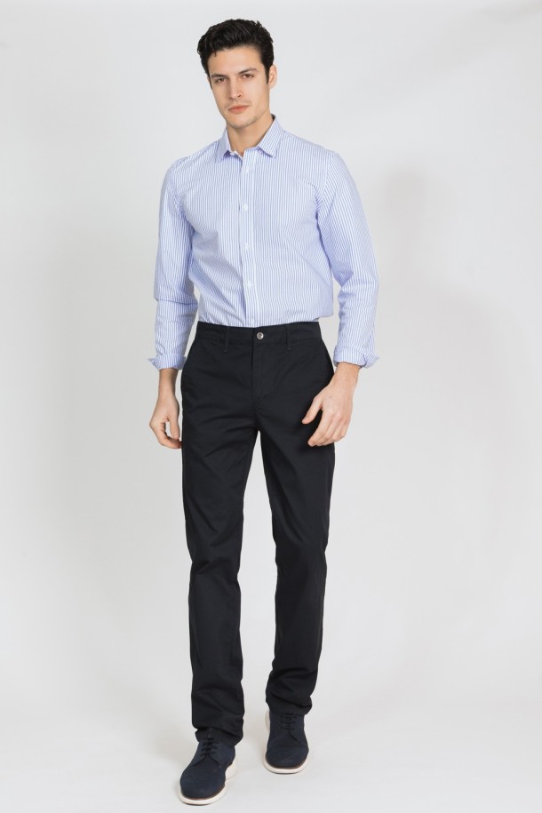 HLAČE M S A22KMH9 T. PLAVA