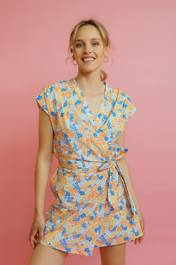 KOMBINEZON Ž.F. A2231137 PLAVI PATTERN