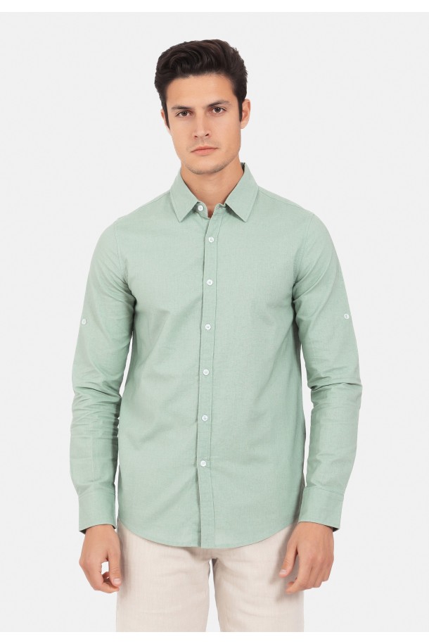 KOŠULJA M K A23LMKO140 S. ZELENA