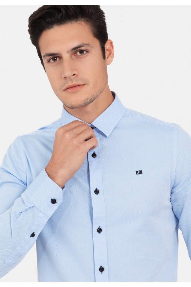 KOŠULJA M K A23POMKO111 PLAVA