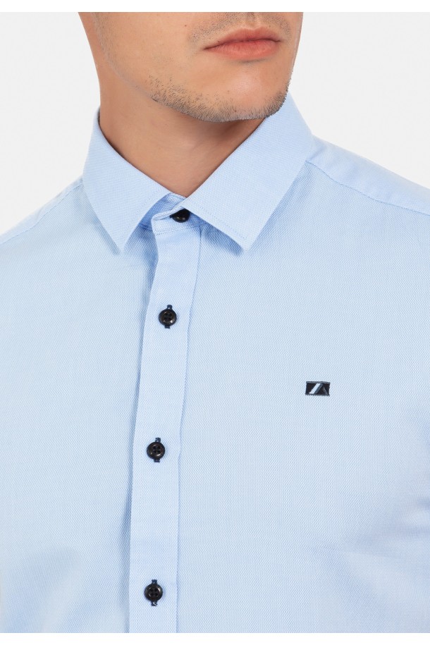 KOŠULJA M K A23POMKO111-KR PLAVA