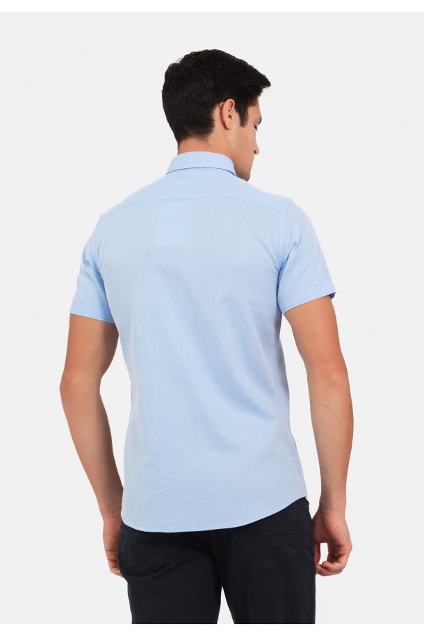 KOŠULJA M K A23POMKO111-KR PLAVA