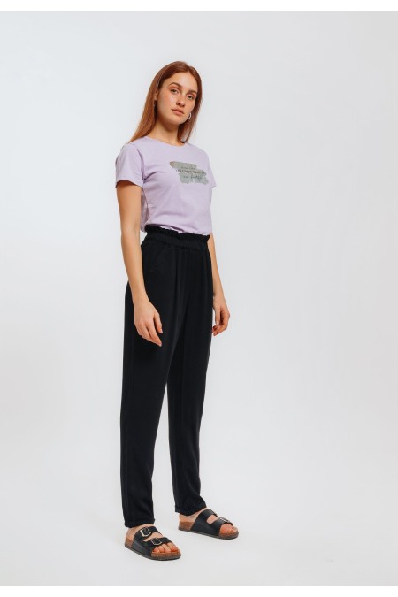 HLAČE Ž L A23KZH107-D CRNA