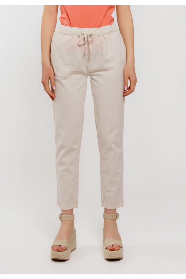 HLAČE Ž K A23LZH140 BEŽ