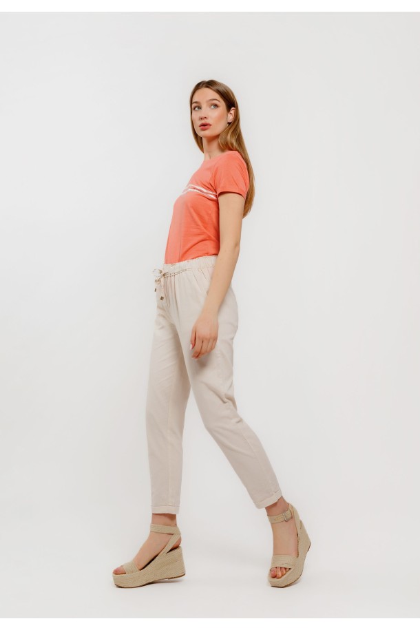 HLAČE Ž K A23LZH140 BEŽ