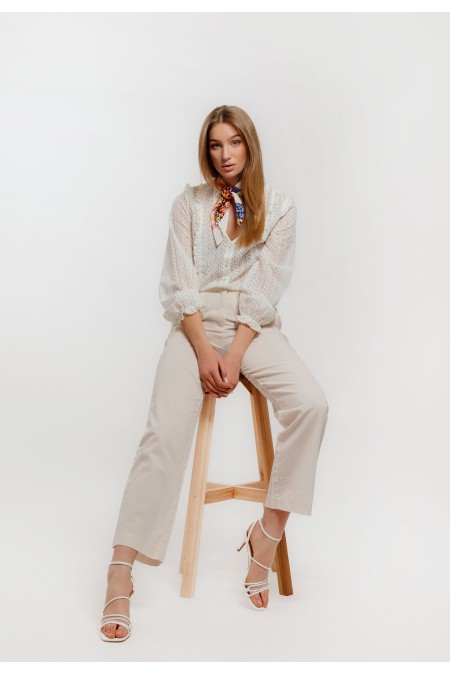 HLAČE Ž K A23LZH143 BEŽ