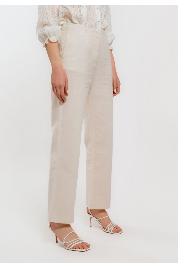 HLAČE Ž K A23LZH143 BEŽ