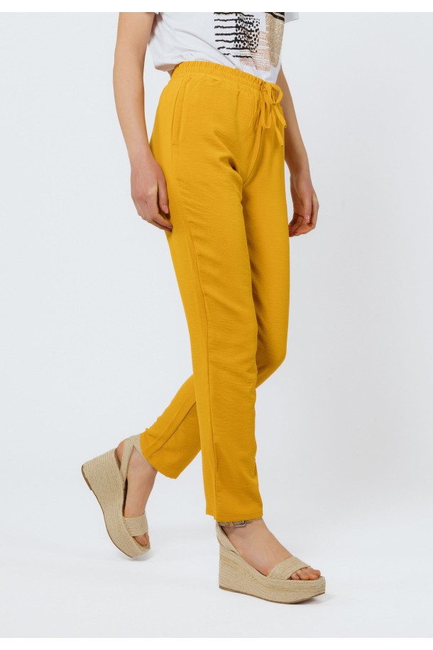 HLAČE Ž K A23POZH202 SENF