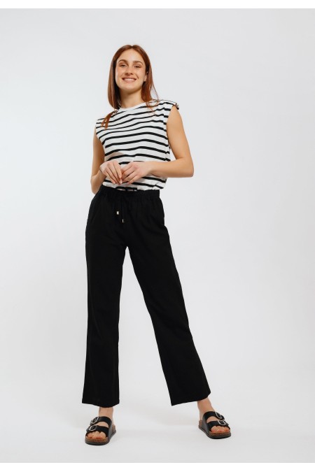 HLAČE Ž K A23LZH1400 CRNA