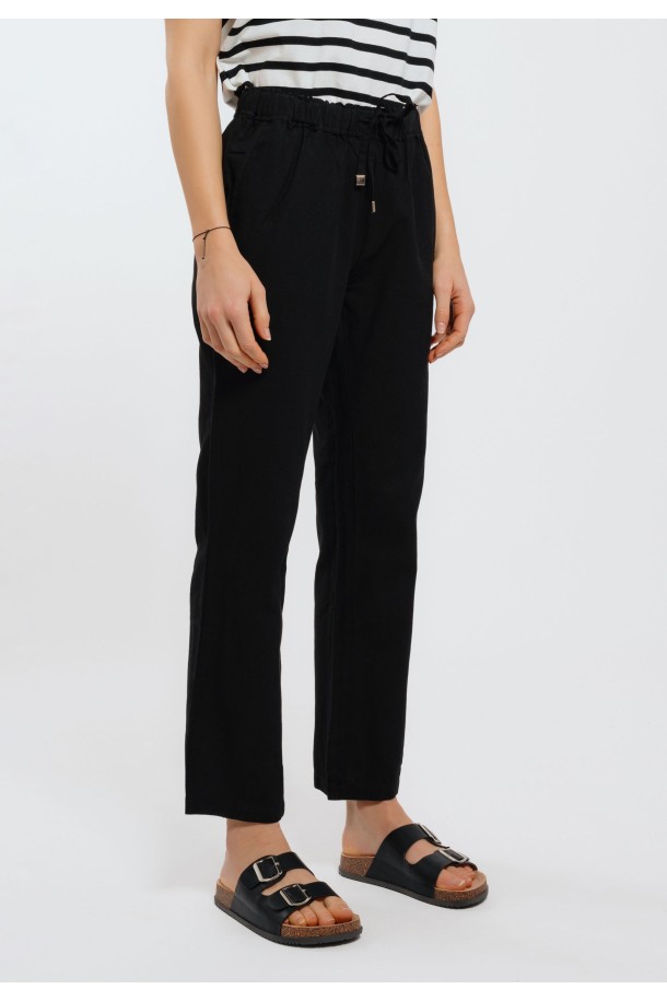 HLAČE Ž K A23LZH1400 CRNA