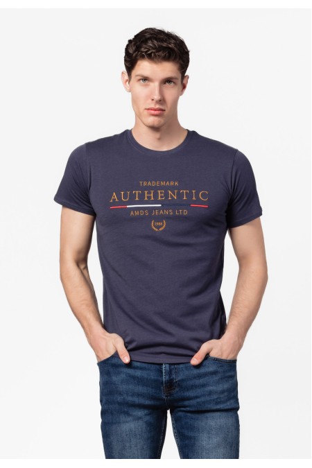 MAJICA K.RUKAV M B A24PMM10 SREDNJE PLAVA