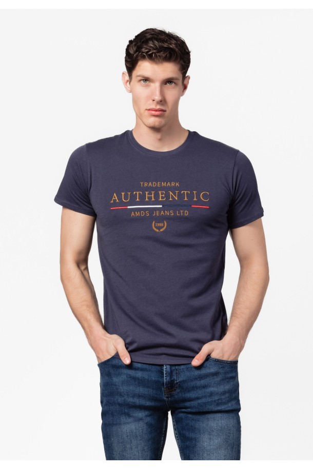 MAJICA K.RUKAV M B A24PMM10 SREDNJE PLAVA