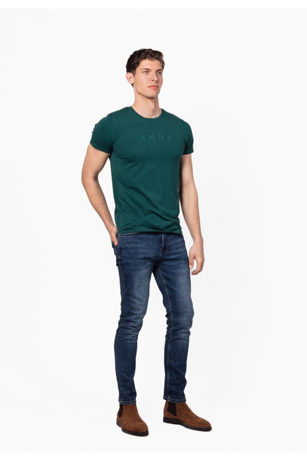 MAJICA K.RUKAV M B A24PMM12 T.ZELENA