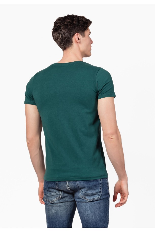 MAJICA K.RUKAV M B A24PMM12 T.ZELENA