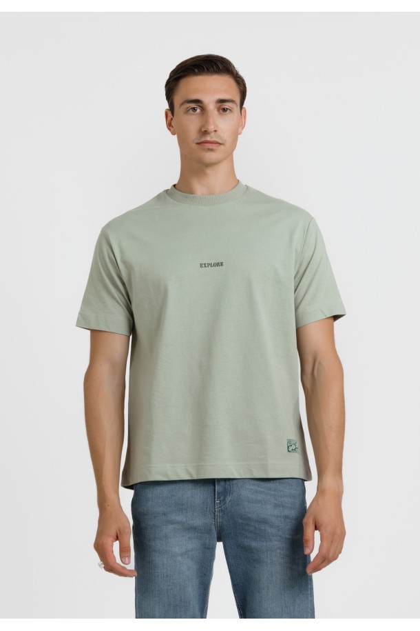 MAJICA K.RUKAV M B A24PMM158 SVJETLO ZELENA