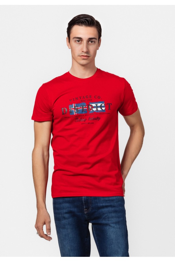 MAJICA K.RUKAV M B A24PMM1620 CRVENA