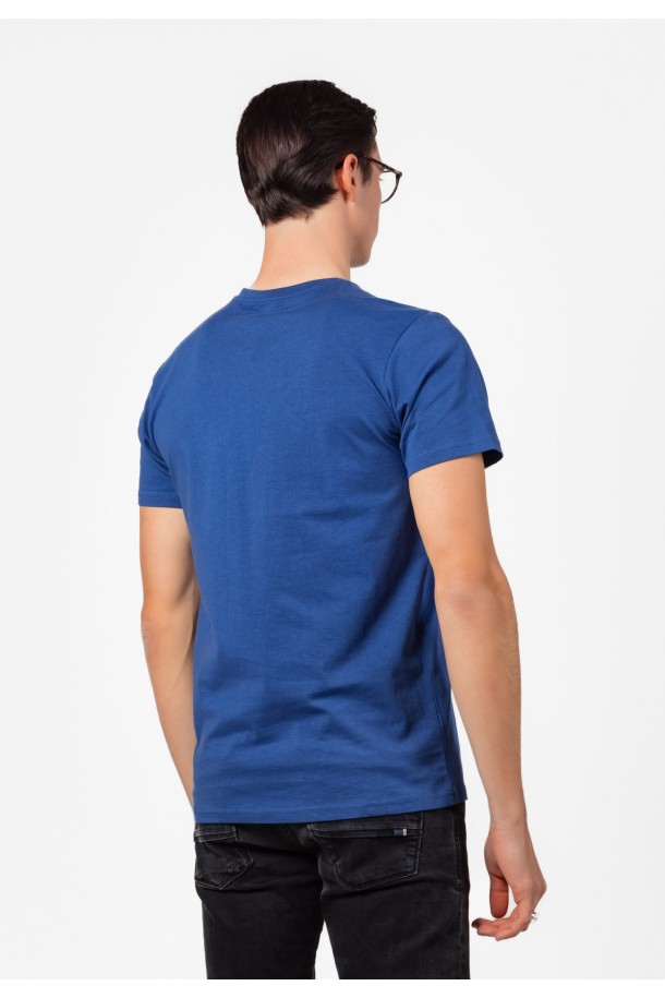 MAJICA K.RUKAV M B A24PMM1620-A SREDNJE PLAVA