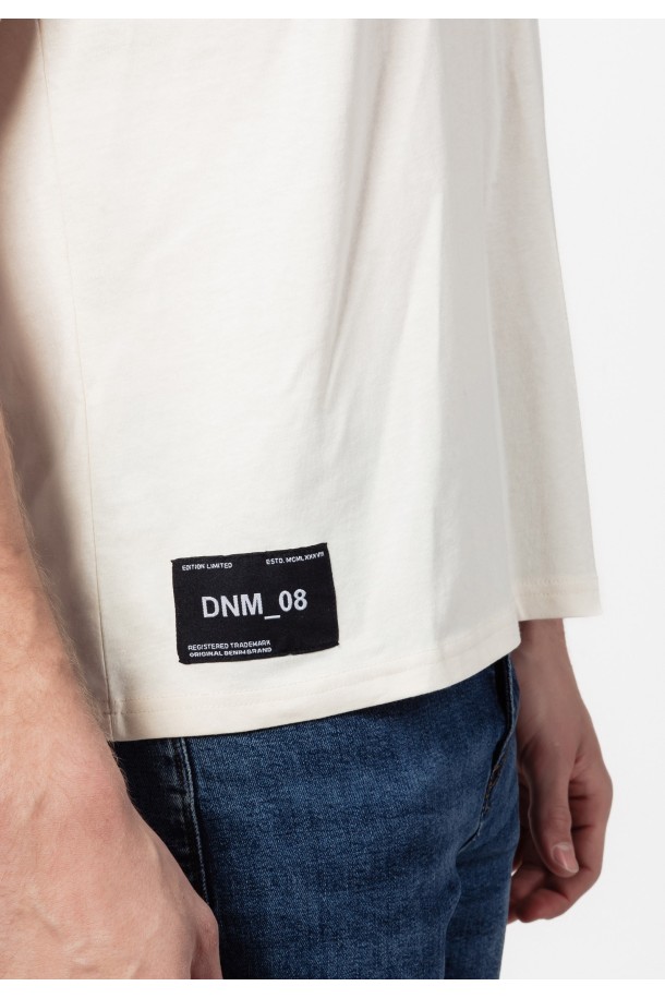 MAJICA K.RUKAV M B A24PMM18 PRLJAVO BIJELA