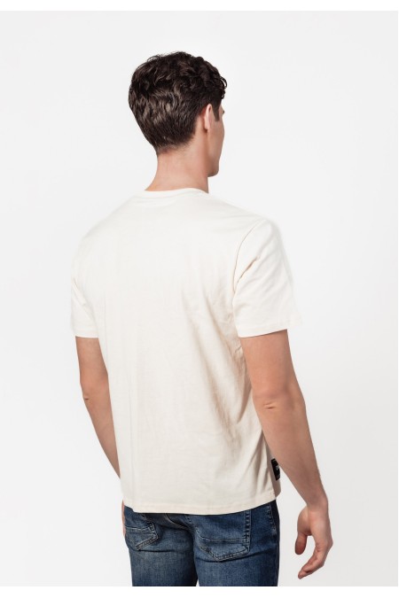 MAJICA K.RUKAV M B A24PMM18 PRLJAVO BIJELA