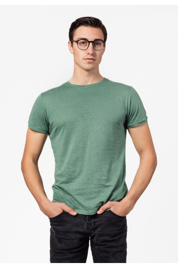 MAJICA K.RUKAV M K A24PMM194 ZELENA