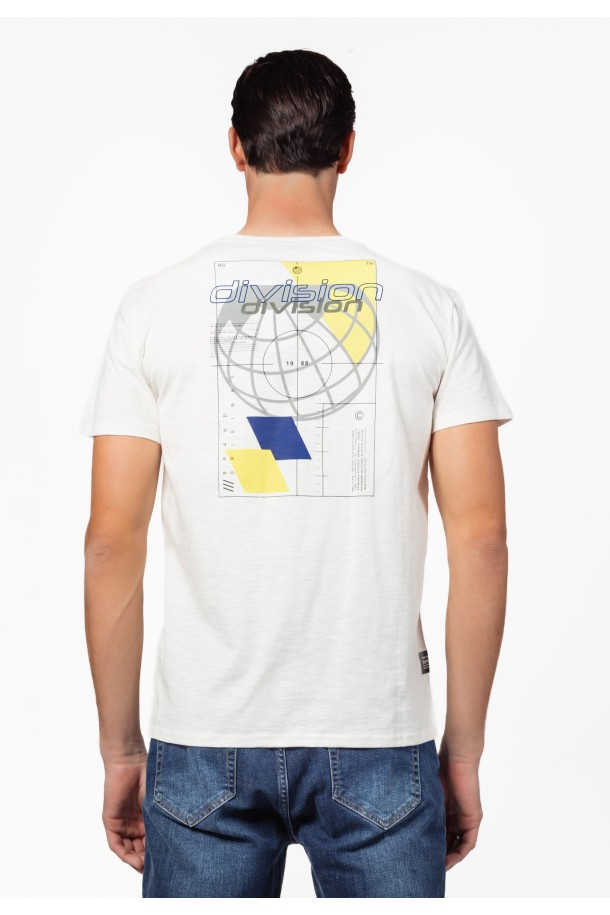 MAJICA K.RUKAV M B A24PMM224 PRLJAVO BIJELA