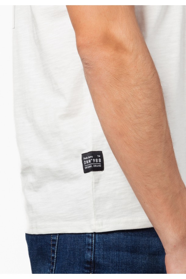 MAJICA K.RUKAV M B A24PMM224 PRLJAVO BIJELA