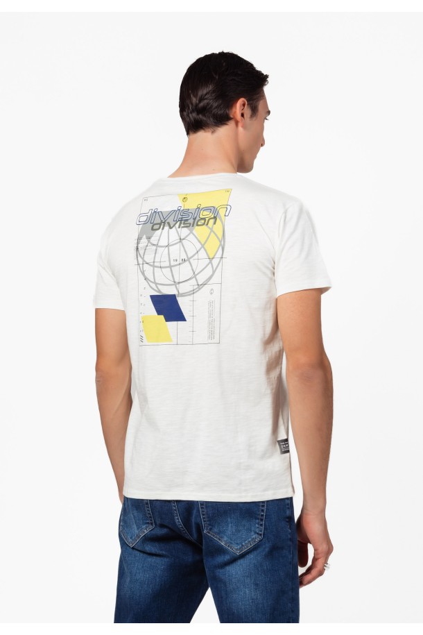 MAJICA K.RUKAV M B A24PMM224 PRLJAVO BIJELA