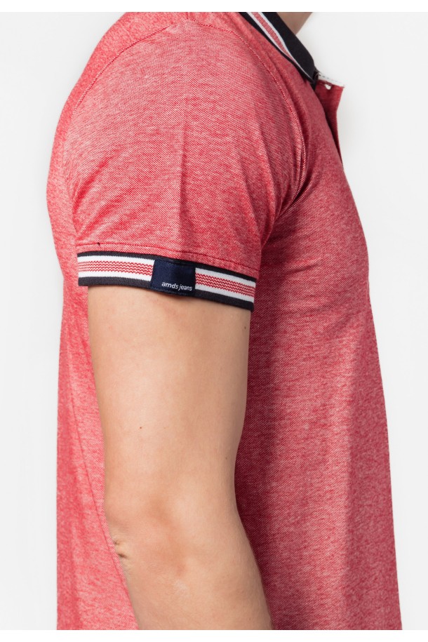 MAJICA K.RUKAV M B A24PMM238 BORDO