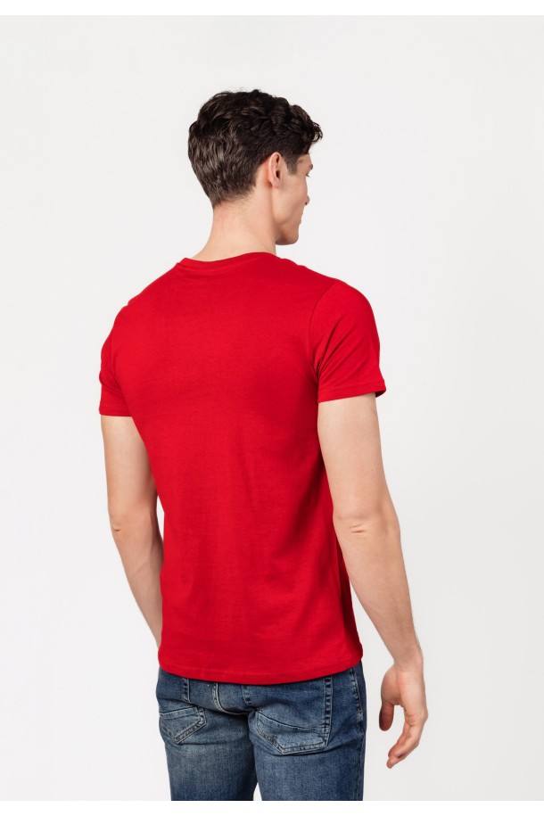 MAJICA K.RUKAV M B A24PMM29 T.CRVENA