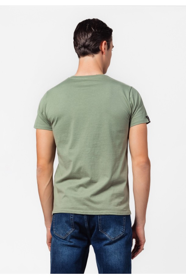 MAJICA K.RUKAV M B A24PMM293 MASLINA