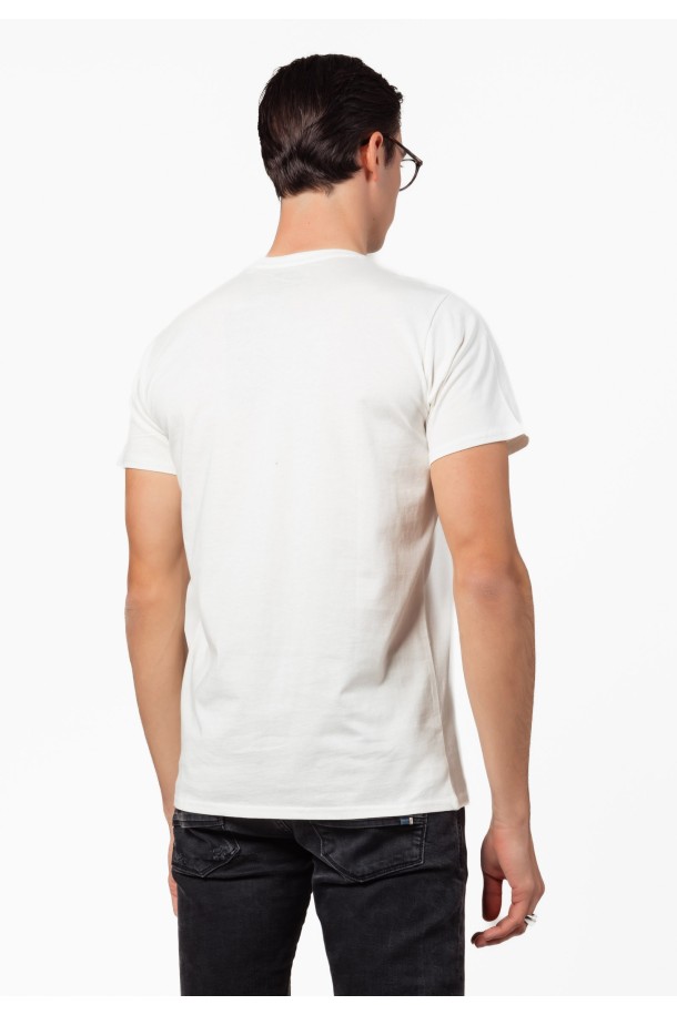 MAJICA K.RUKAV M B A24PMM31 PRLJAVO BIJELA