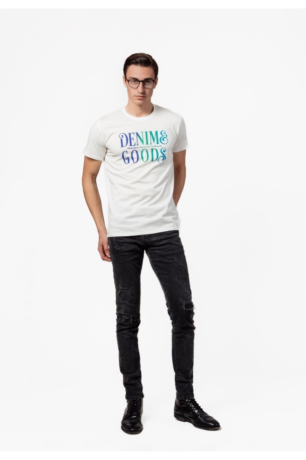 MAJICA K.RUKAV M B A24PMM31 PRLJAVO BIJELA