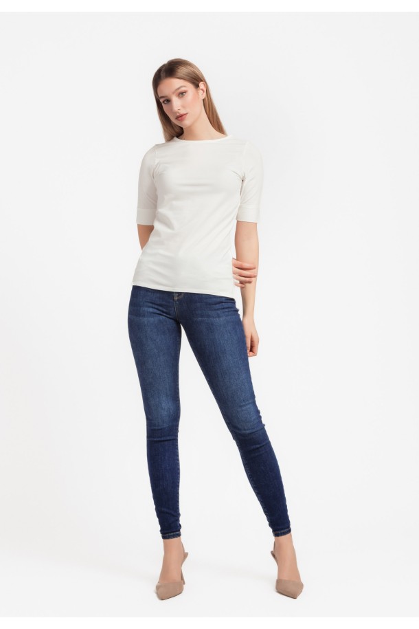 MAJICA 3/4 RUKAV Ž K A24PZM5 BIJELA