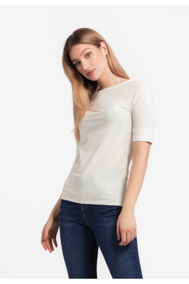 MAJICA 3/4 RUKAV Ž K A24PZM5 BIJELA