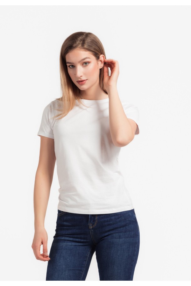 MAJICA K.RUKAV Ž B A24PZM0-B BIJELA