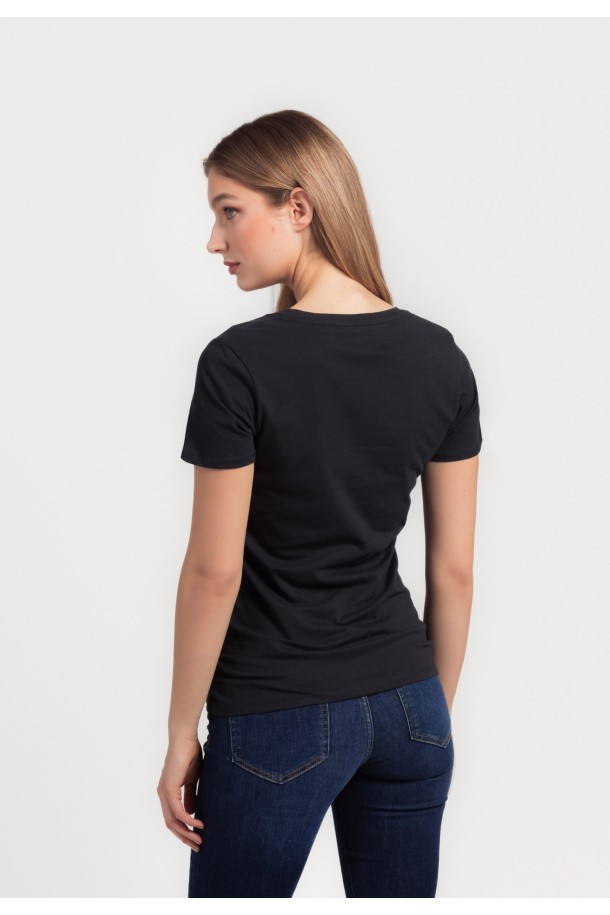 MAJICA K.RUKAV Ž B A24PZM1 T.PLAVA