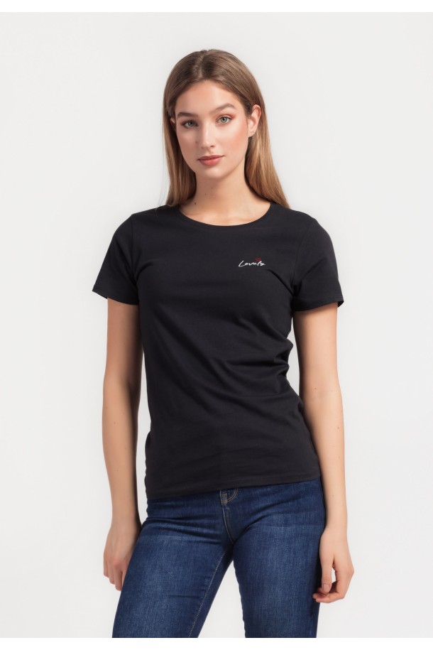 MAJICA K.RUKAV Ž B A24PZM1 T.PLAVA