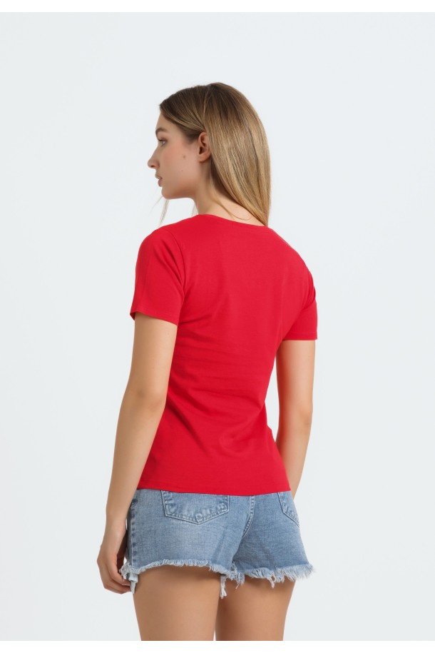 MAJICA K.RUKAV Ž B A24PZM42 ROZA